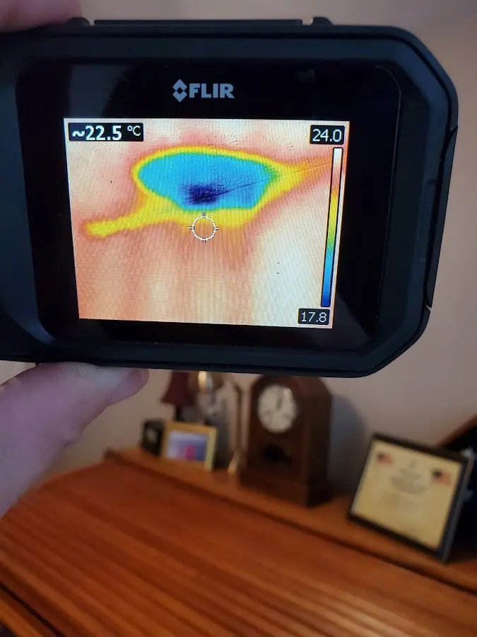Thermal imaging inspection for water damage in Dodge City
