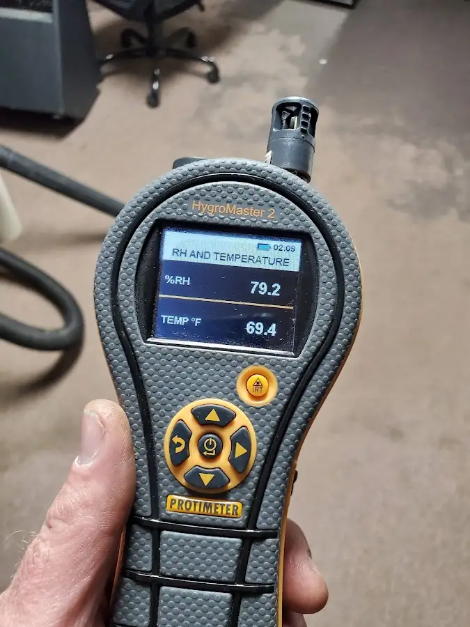 Moisture meter humidity assessment for Mold Remediation & Removal in Dodge City